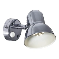 FRILIGHT Vegglampe "Classic" LED, Krom G4 SMD, 1,4W, 8-30V, 3200K (Varmhvit)